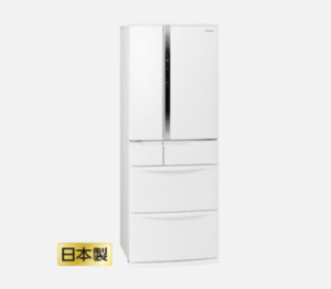 パナソニック NR-FVF45S2-W 冷蔵庫 450L スリムタイプ 最新モデル