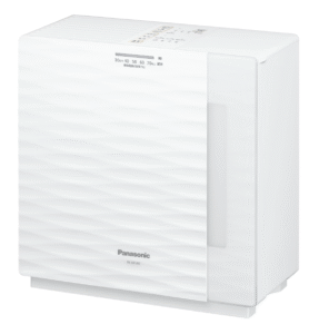 パナソニック加湿器 FE-KFU07 静音性が高い気化式で、シンプルなホワイトの薄型モデル